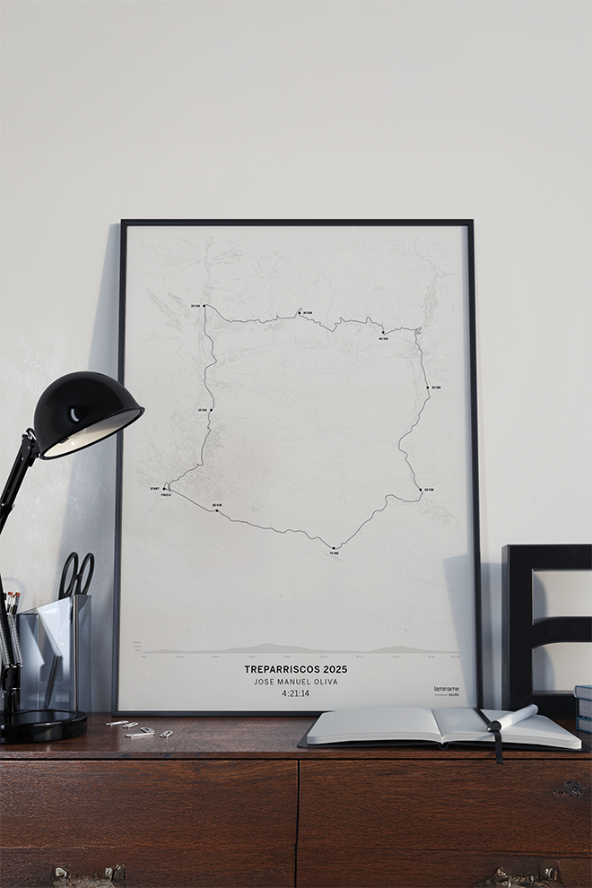 póster de la ruta Treparriscos 2025 laminame con tus datos